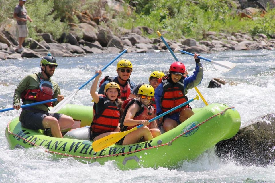 Gallatin Gateway: Rafting Trip on the Gallatin River (I-III) - Highlights of the Gallatin River Rafting Experience