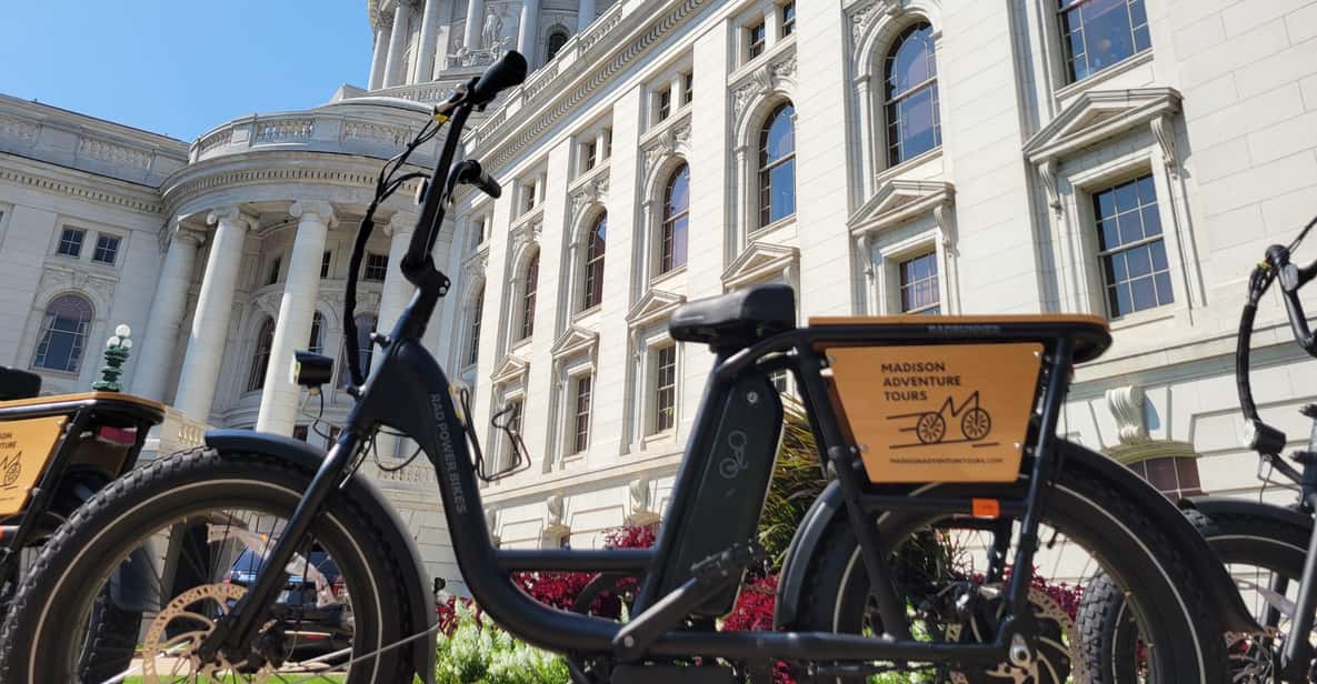 Madison Wisconsin: Guided Downtown eBike Tour - Exploring Madison in a New Way: The Experience