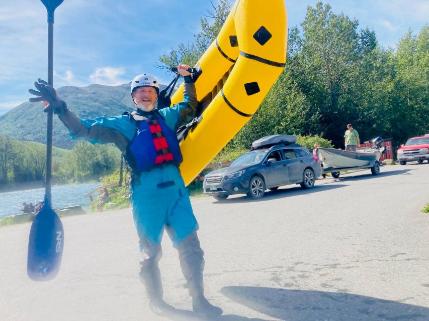 Packrafting Kenai River - Cooper Landing Departure - Highlights