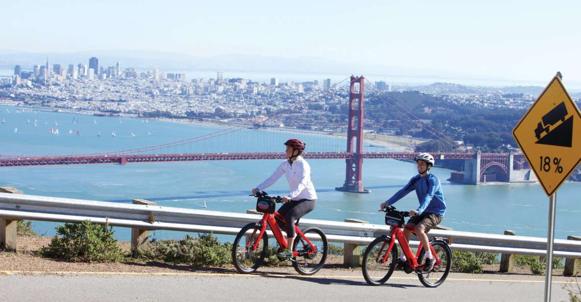 San Francisco: Electric Bike Rental with Ferry Option - Highlights of the Electric Bike Rental Tour
