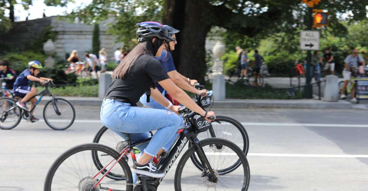Electric Bike Tour: Classic Manhattan And More! - The Itinerary in Detail