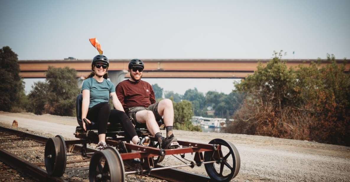 Sacramento: Yolo Countryside Guided Rail Bike Tour - What to Expect on Your Railbike Adventure