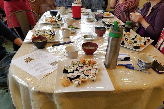 Hands on Sushi Rolls class - Location & Accessibility