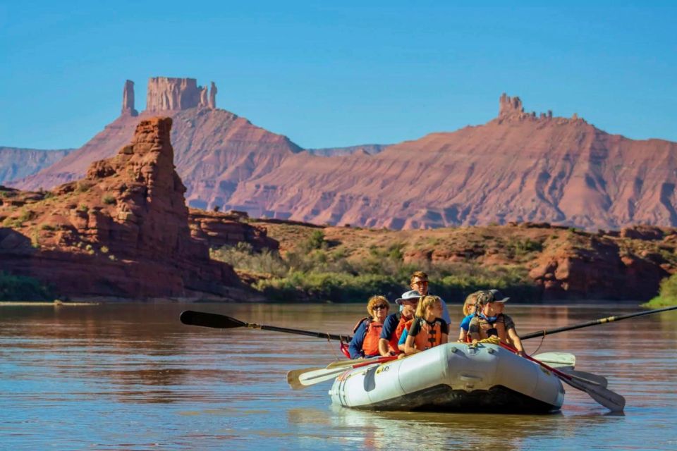 Moab Full Day Rafting Trip with Lunch  Colorado River - The Itinerary Breakdown
