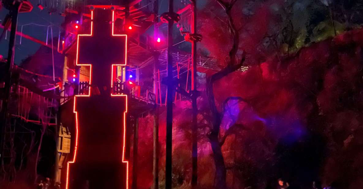 Oahu: Night Ninja Adventure Course - Oahu: Night Ninja Adventure Course - A Glow-in-the-Dark Challenge
