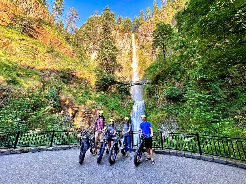 Portland: Multnomah Falls E-Bike Tour in the Columbia Gorge - The Ride & Bike Details