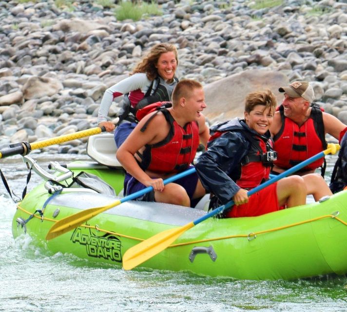 1-Day Rafting Trip, Salmon River - Riggins, Idaho - FAQ