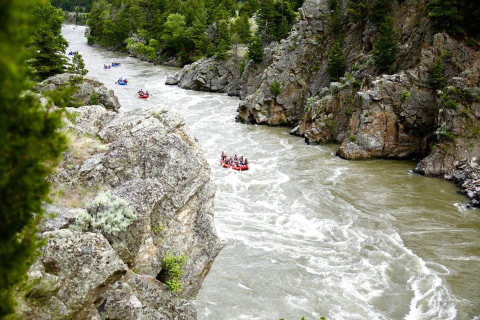 From Gardiner: Yellowstone River Whitewater Rafting & Lunch - Lunch on a Secluded Island