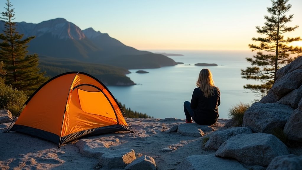 acadia national park camping