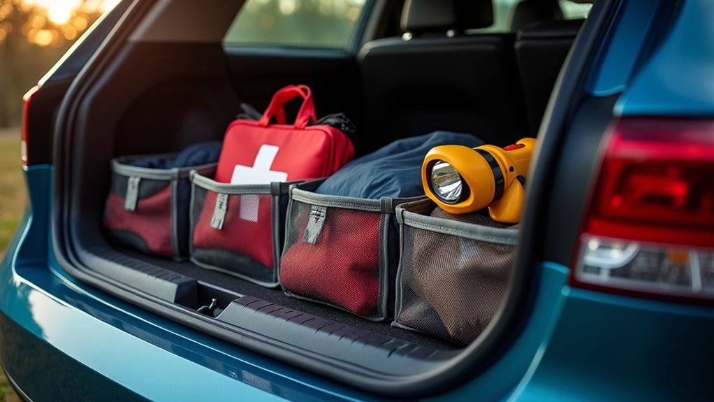 accessible emergency supplies storage