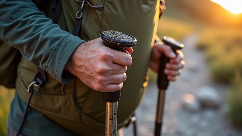adjust poles based on load