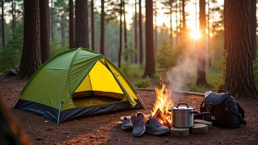 affordable beginner camping gear