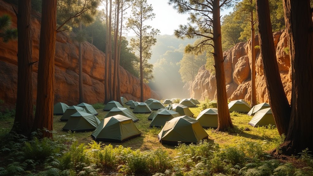 affordable blue mountains camping