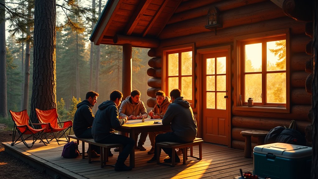 affordable group cabin camping