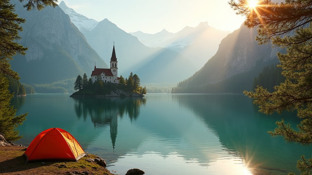 affordable lake bled camping