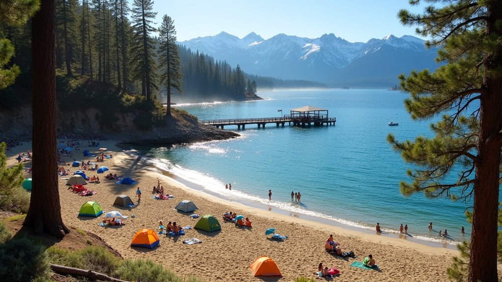 affordable lakeside camping experience