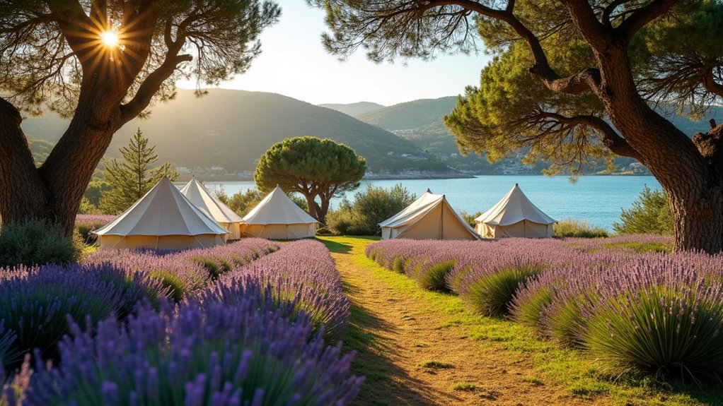 affordable mediterranean coastal camping