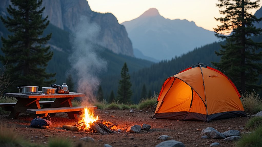 affordable national park camping