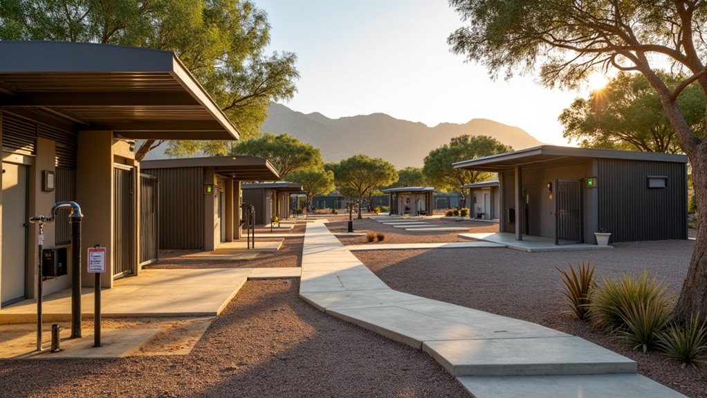 affordable well equipped camping facilities