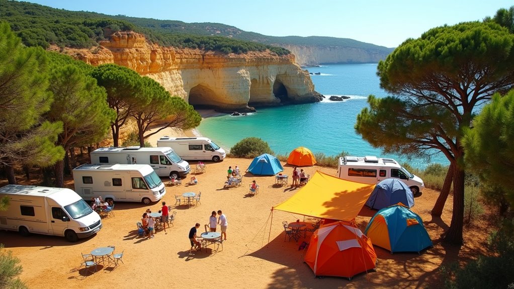 algarve beaches and cliffs