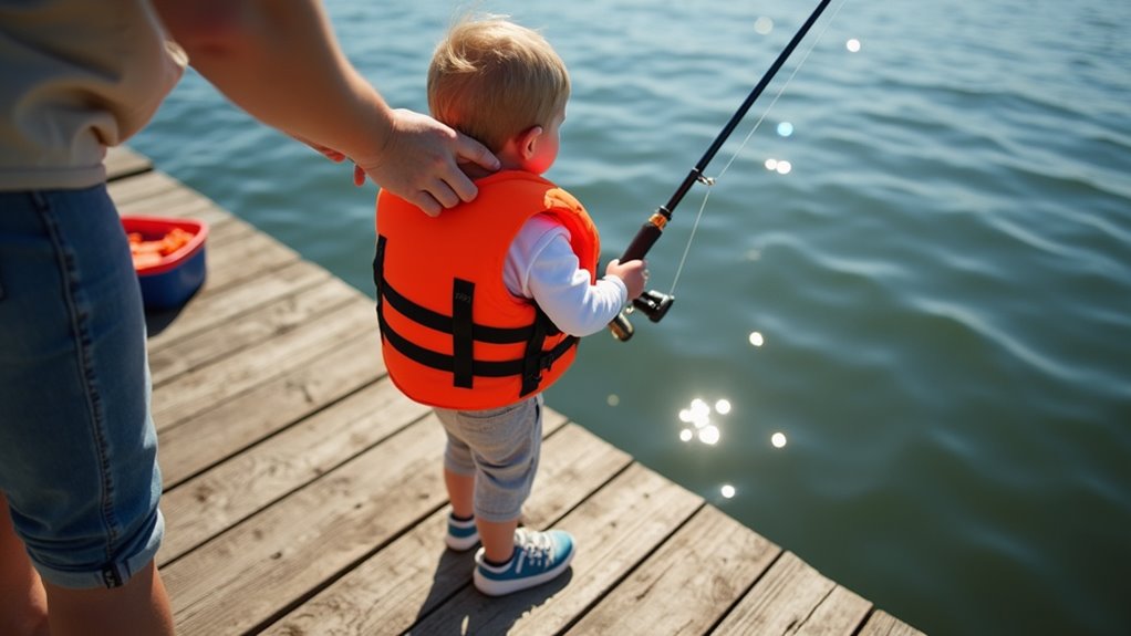always supervise young anglers