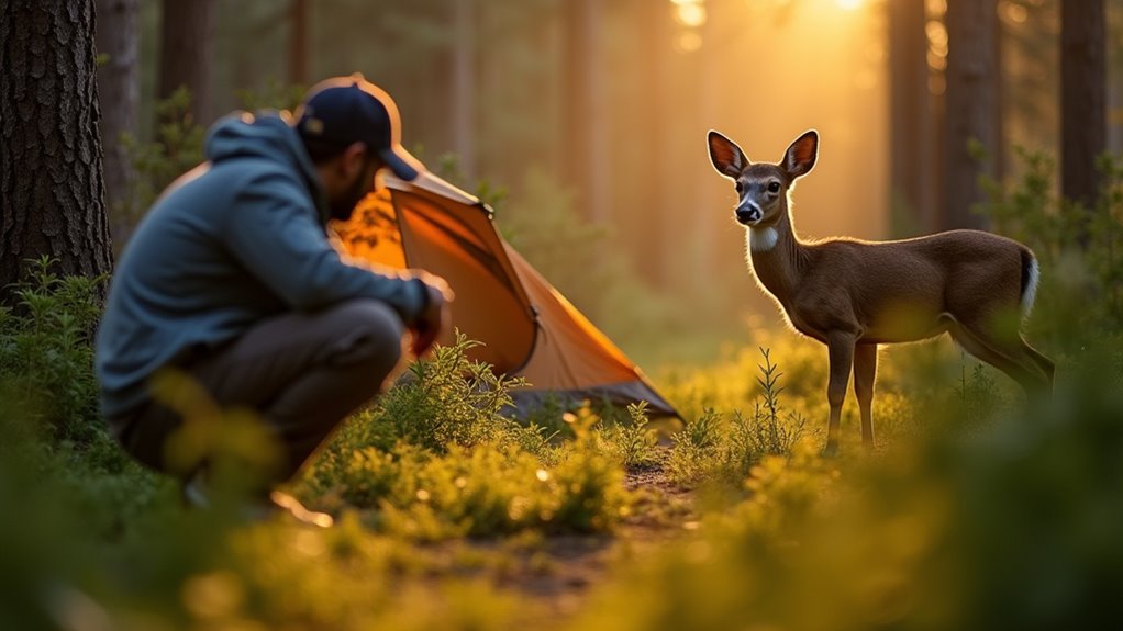 animals observe before humans