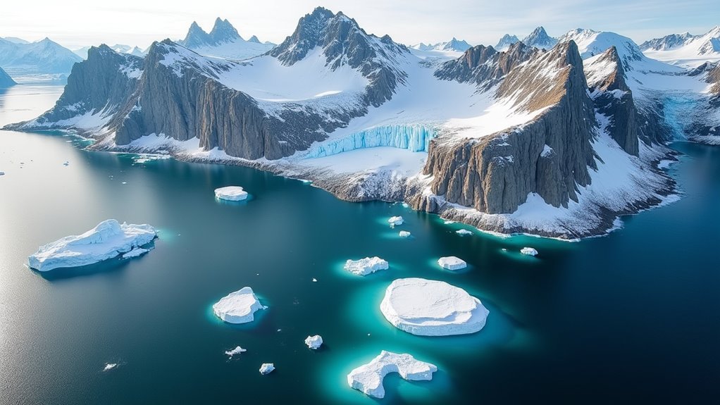 arctic landscapes glaciers wildlife