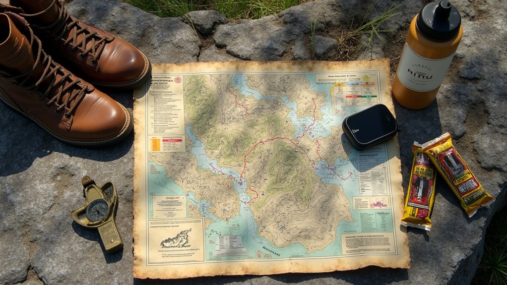 assess trail plan route wisely