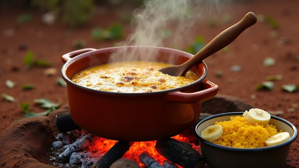 authentic african camping cuisine