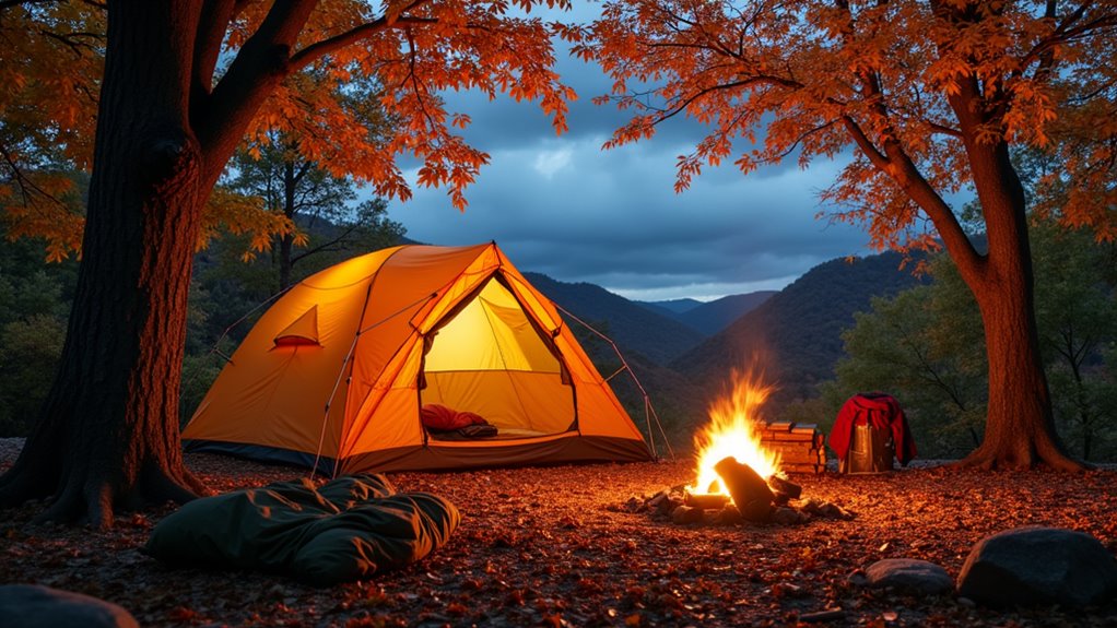 autumn camping preparation essentials