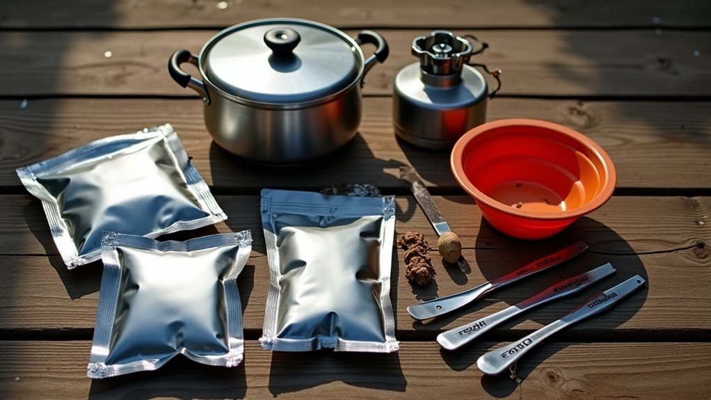 backcountry cooking and storage