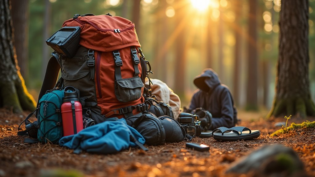 balance gear packing wisely
