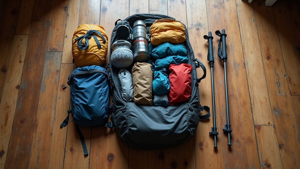 balanced backpack weight distribution