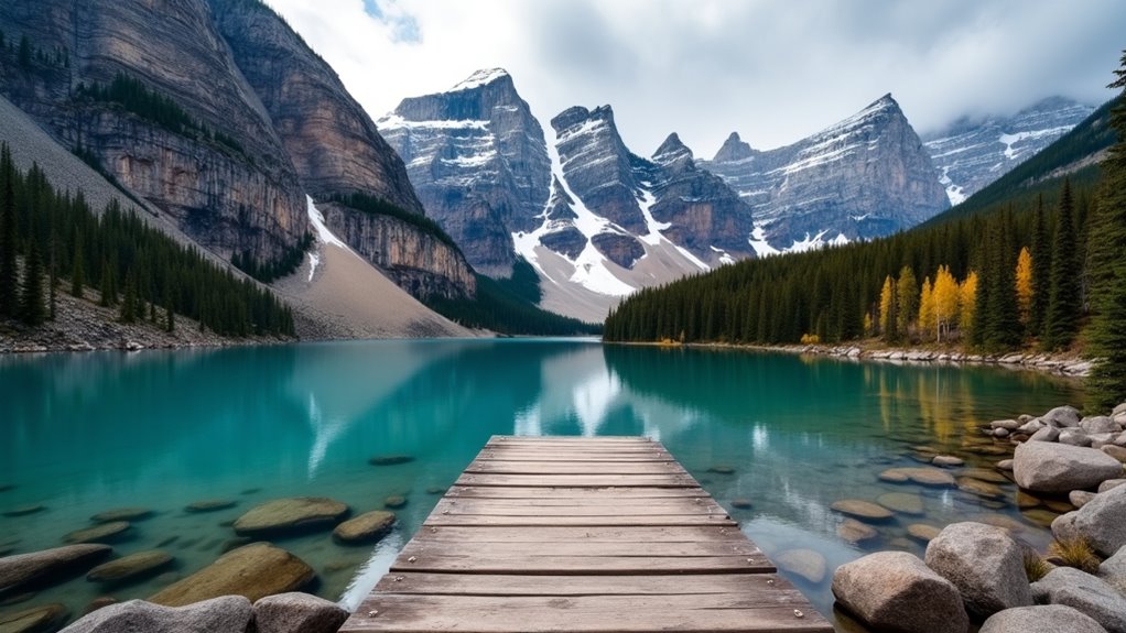 banff hiking camping scenery