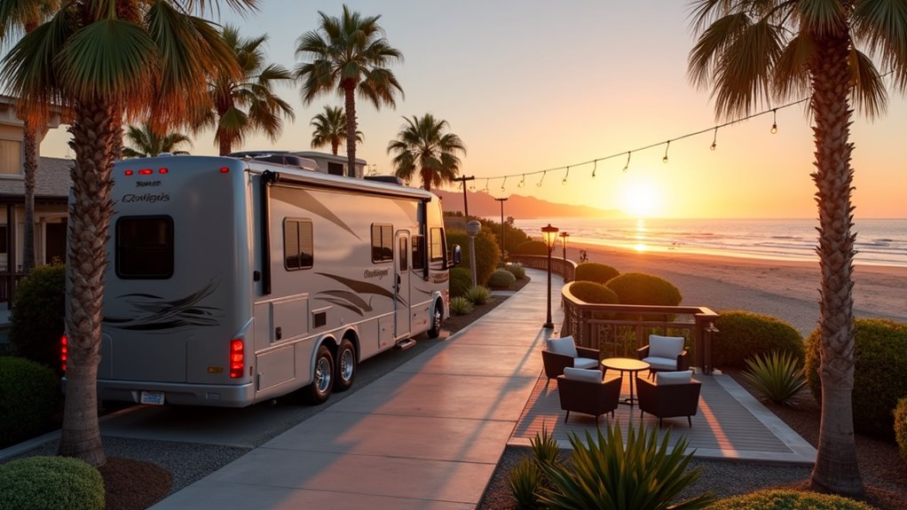 beachfront rv camping paradise