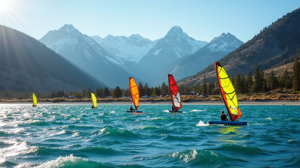 best windsurfing conditions and timing