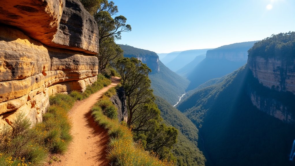 blue mountains hiking adventure