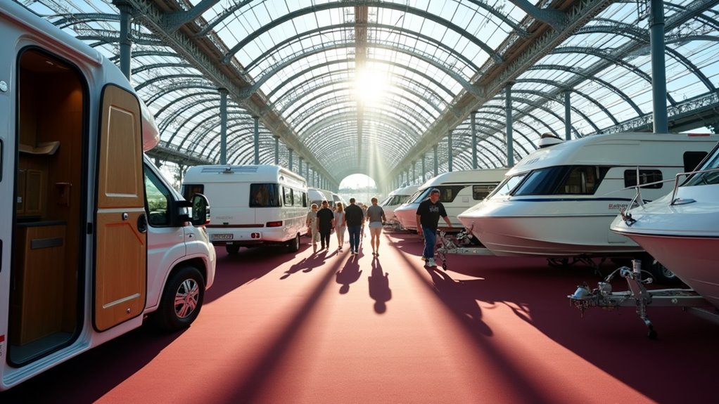boat and caravan shows