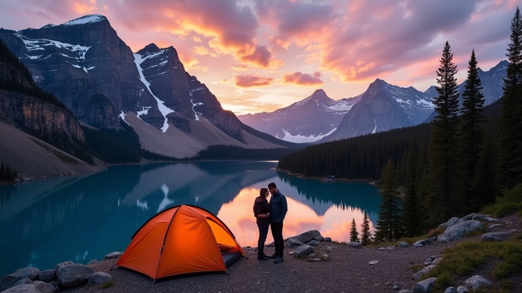 budget friendly glacier camping