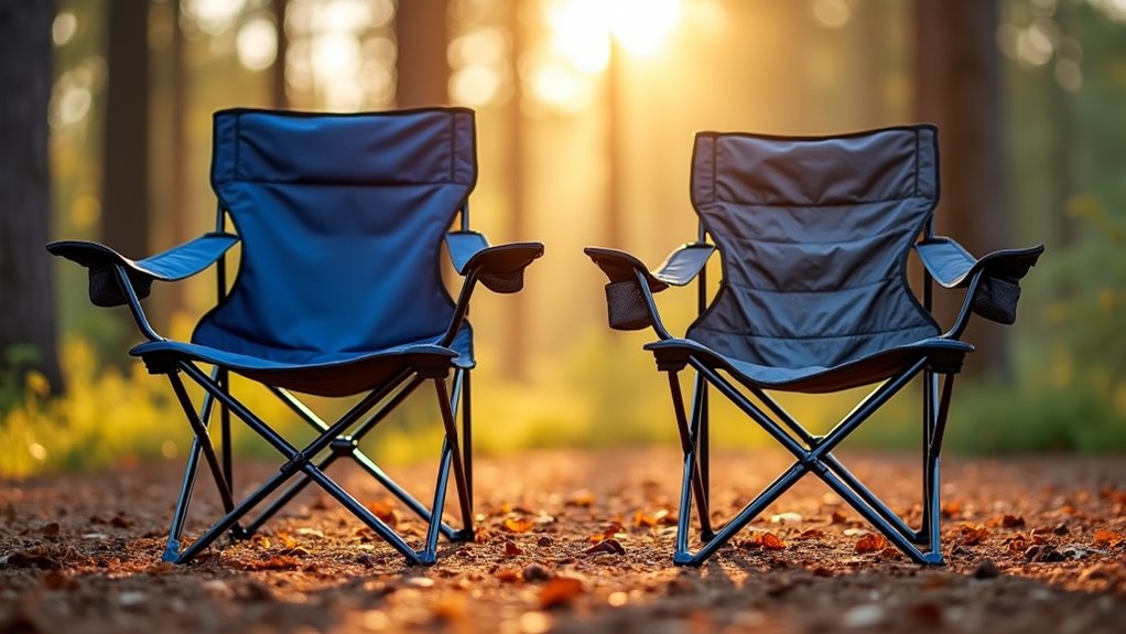 budget vs premium camping chairs