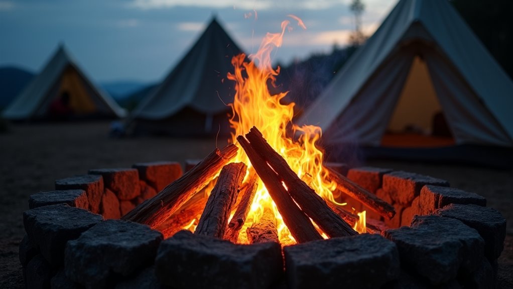 build fire with fuel airflow