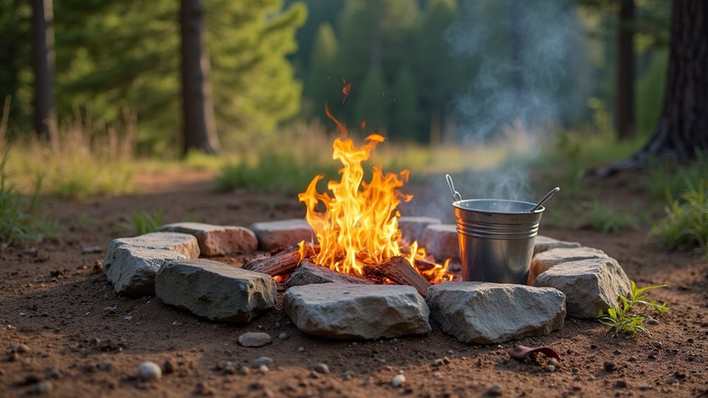 build safe campfire practices