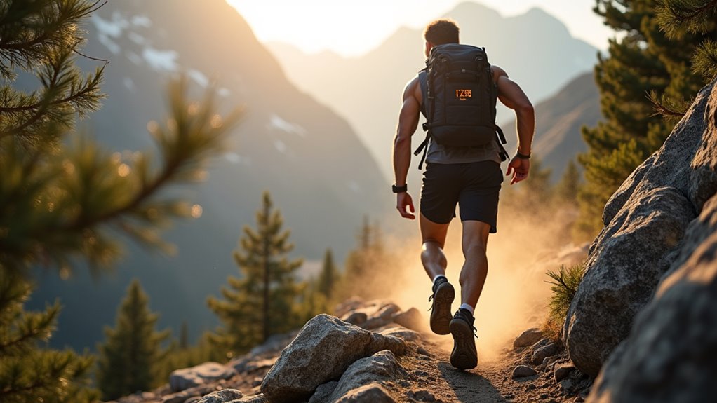 burn calories via trekking