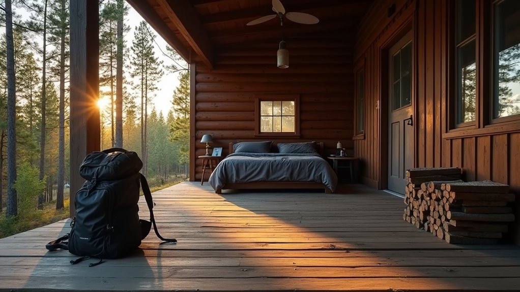 cabin camping simplifies outdoor experience