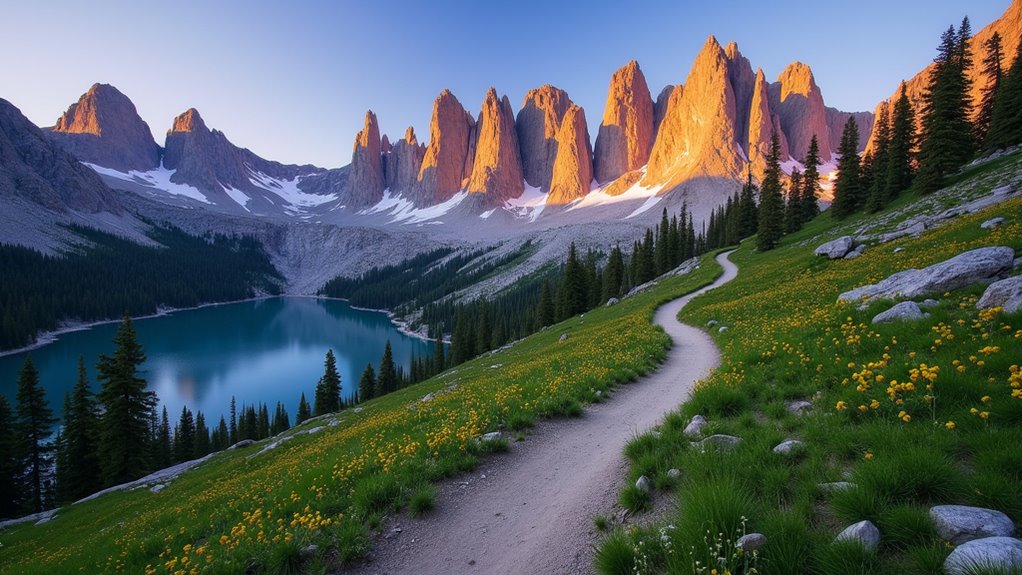california wilderness long distance trek