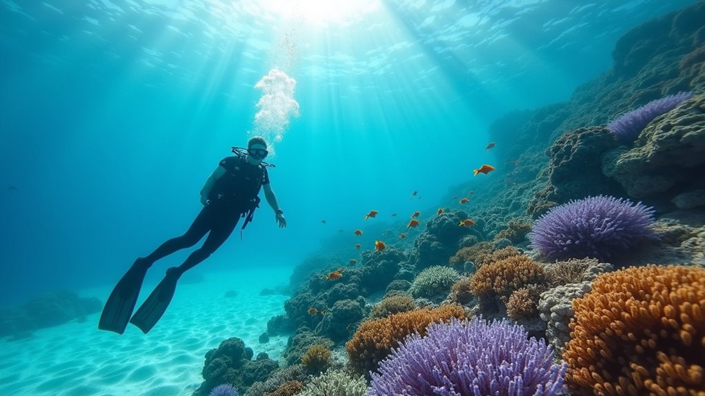 calm beginner diving spots