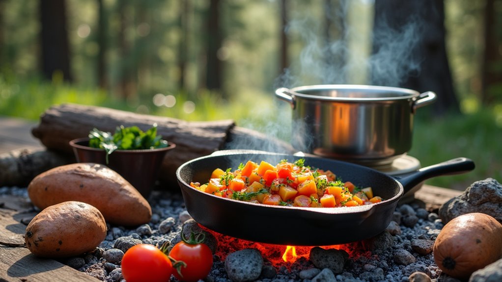 campfire and stove cooking tips