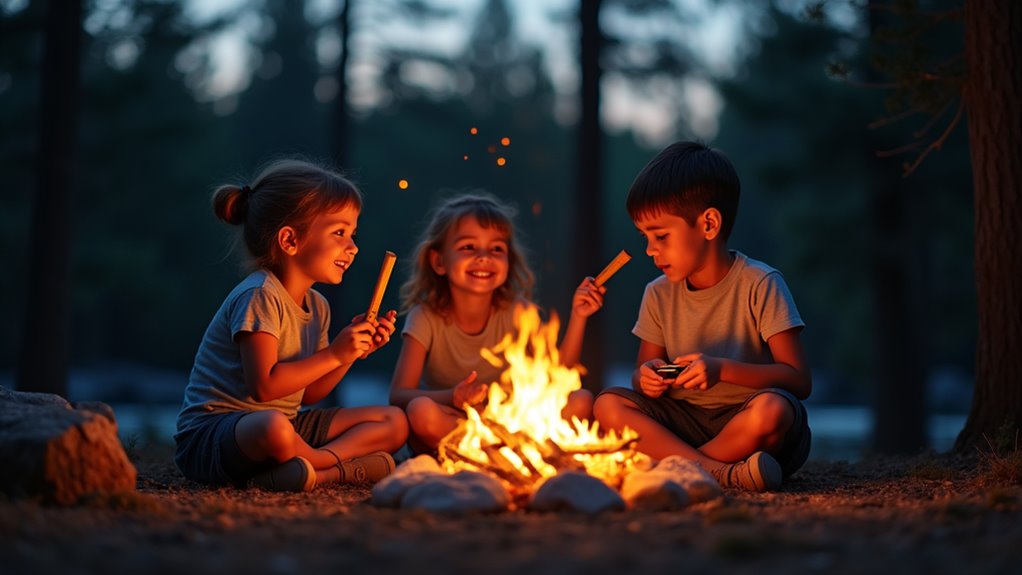 campfire songs and marshmallows