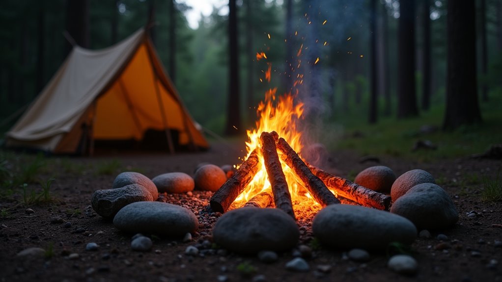 campfire sounds promote relaxation