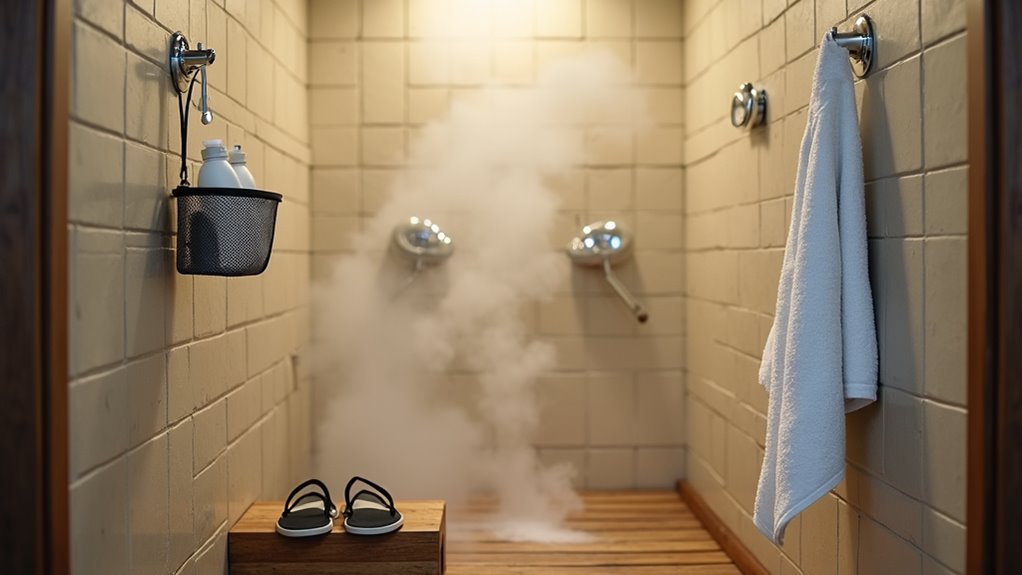 campground shower hygiene tips